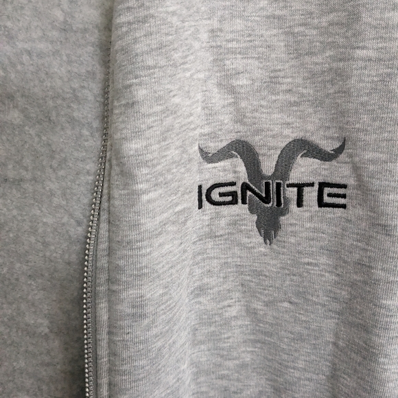 Ignite Men's Zip Up Hoodie - Picture 2 of 2